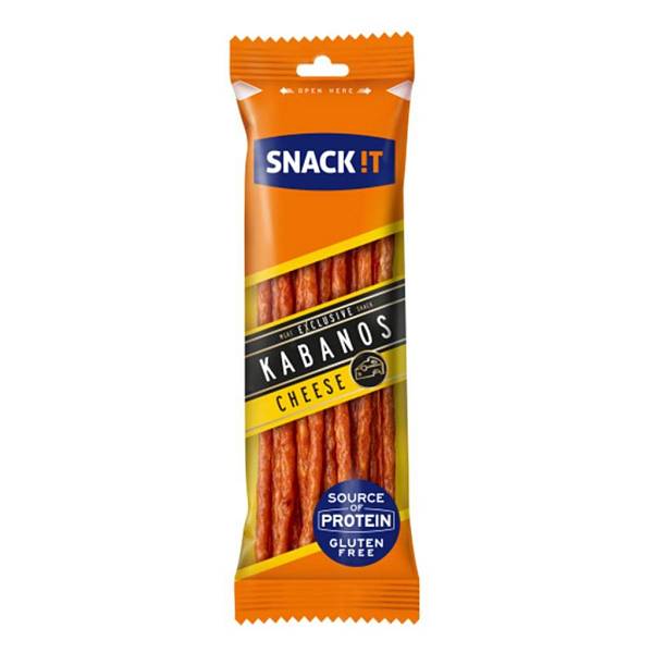 Snack It Kabanos Pork With Cheese 120g